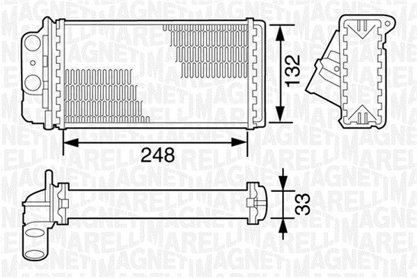 MAGNETI MARELLI Siltummainis, Salona apsilde 350218076000